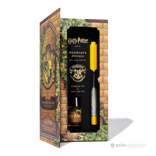Dabbler Pen & 10ml Ink Set Harry Potter Houses of Hogwarts Hufflepuff House - 八文字屋OnlineStore