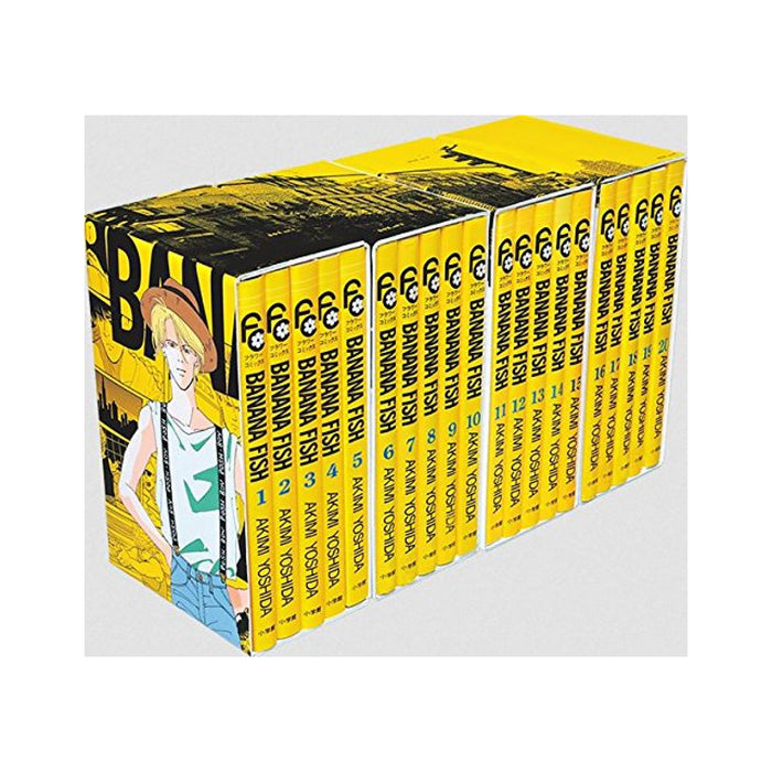 banana fish box set english Banana Fish Reprint Version Complete Set (All 4 Volumes)