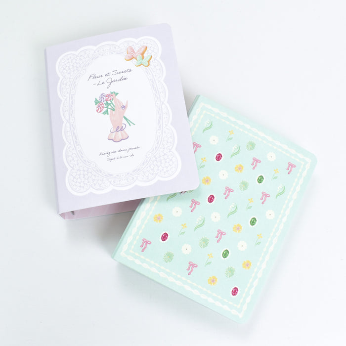 ア・ラ・カル堂 バインダー ミニ6 Fleur et Sweets - Le Jardin