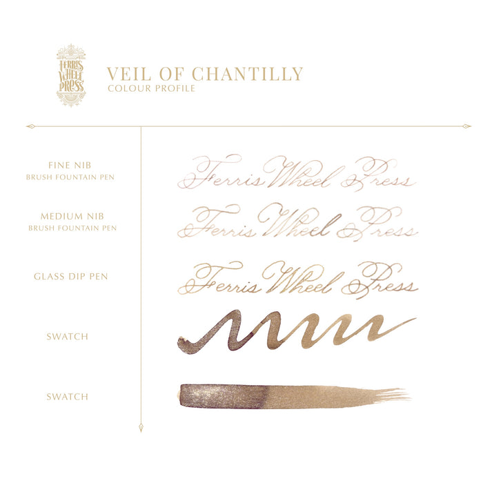 Happily Ever After Collection Veil of Chantilly The Ink Pot