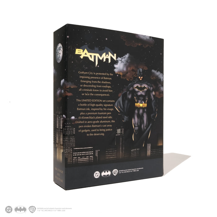 The Marquise Fountain Pen & Ink Set The Shadows Over Gotham City Collection Batman
