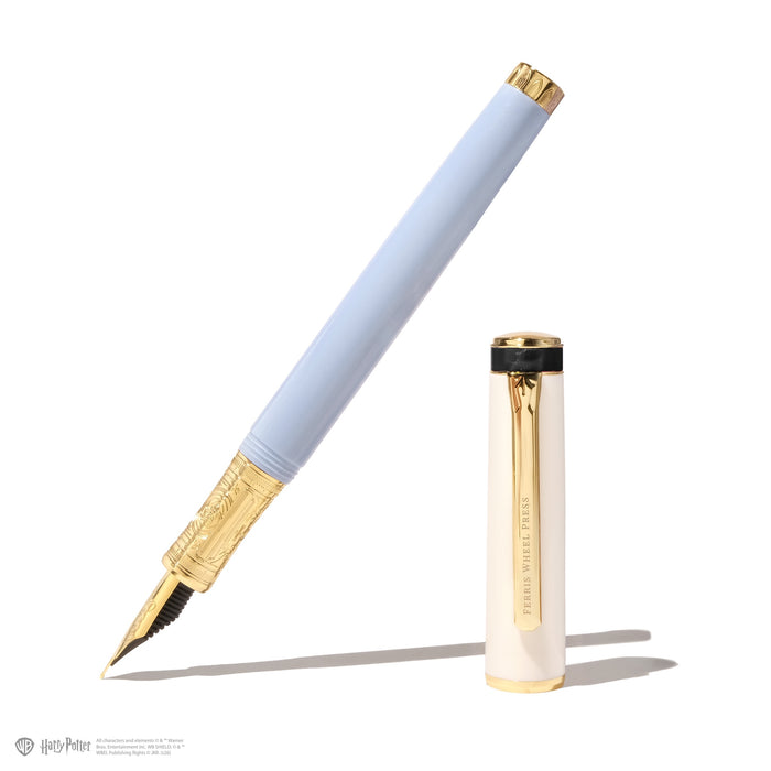 The Masque Fountain Pen and 3x10ml Ink Set - Light Blue
