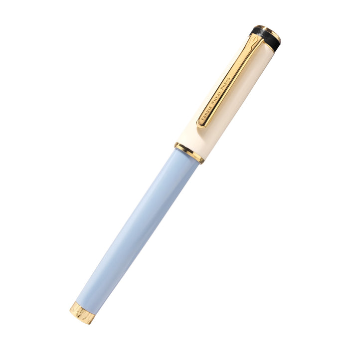 The Masque Fountain Pen and 3x10ml Ink Set - Light Blue