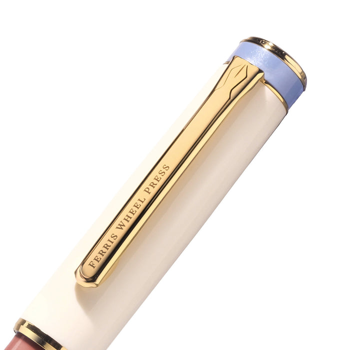The Masque Fountain Pen and 3x10ml Ink Set - Rose