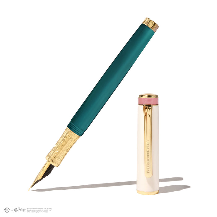The Masque Fountain Pen and 3x10ml Ink Set - Teal