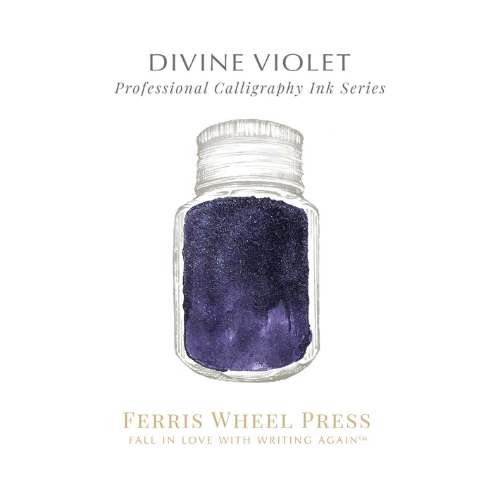 Fanciful Events Collection CALLIGRAPHY INK Divine Violet