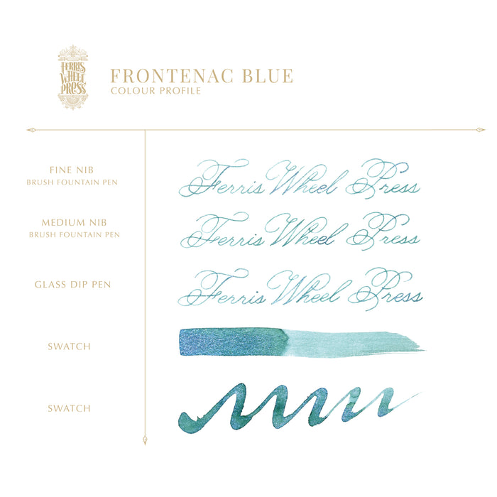 Frosted Carnival Collection Frontenac Blue