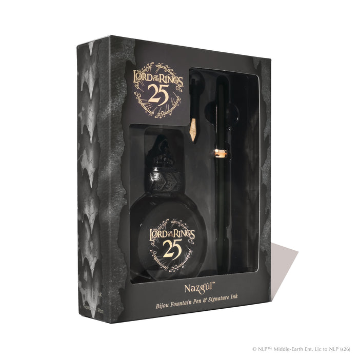 The Bijou Fountain Pen & Ink Set The Lord of the Rings 25th Anniversary Collection Nazgul