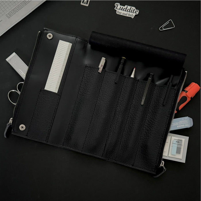 Leather Bendy Pen Case Essential ADRIA