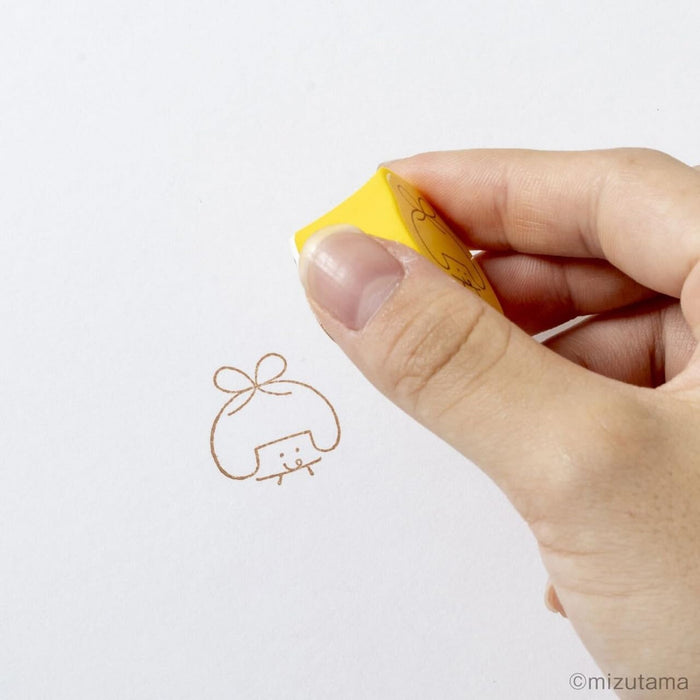 mizutamaのクッキーみたいなはんこと缶のセットBOOK