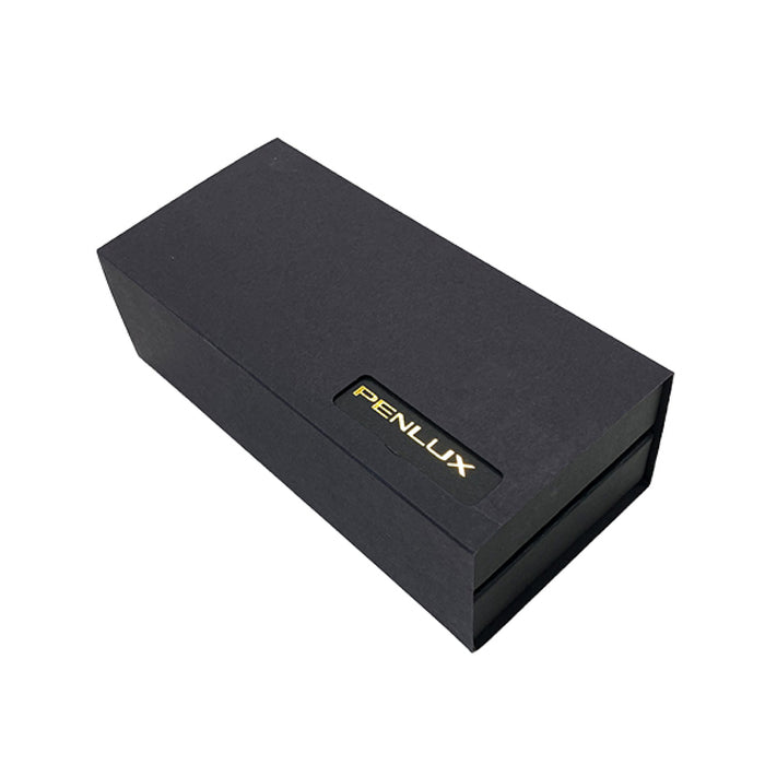 PENLUX DELGADO SELECTED Vintage green ripple 万年筆 - 八文字屋OnlineStore