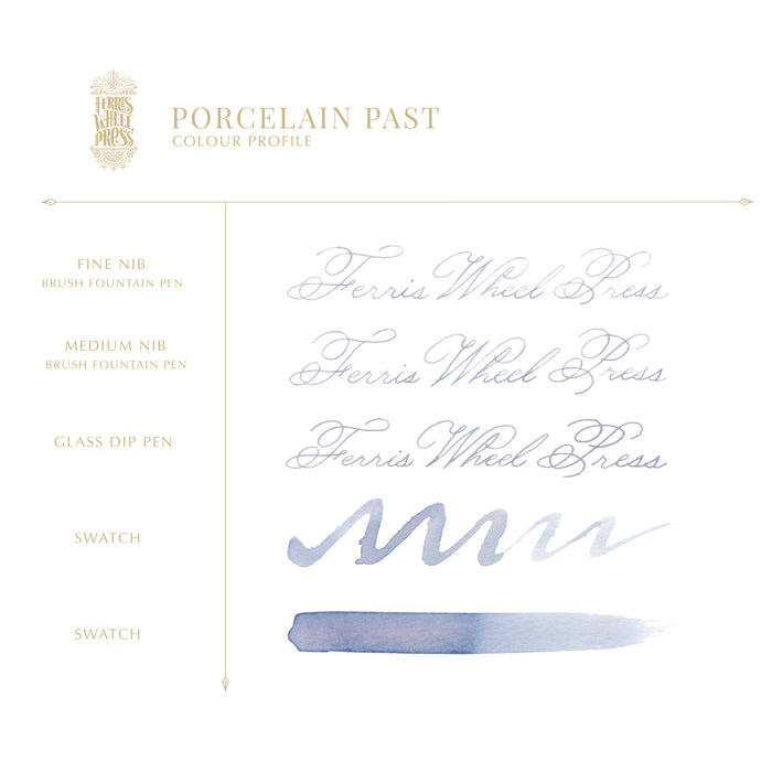 La Belle Epoque Collection Porcelain Past The  Ink Pot - 八文字屋OnlineStore