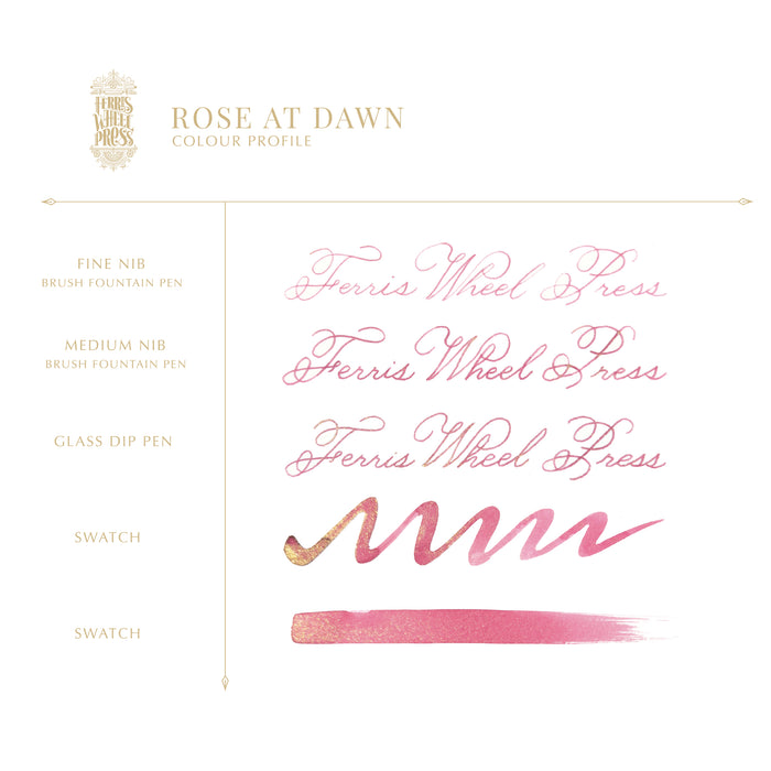 La Belle Epoque Collection Rose at Dawn The Ink Pot - 八文字屋OnlineStore
