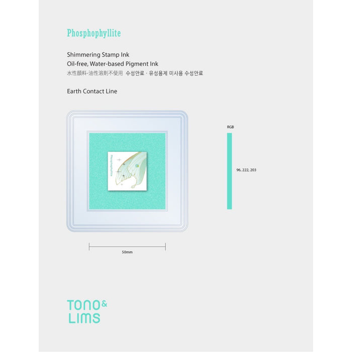 Stamp Pad - Earth Contact - Phosphophyllite