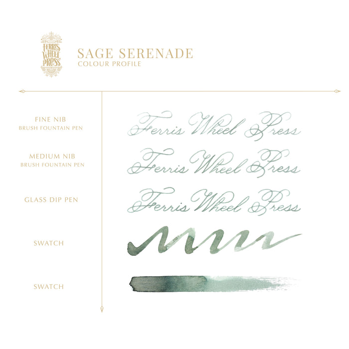 La Belle Epoque Collection Sage Serenade The Ink Pot - 八文字屋OnlineStore