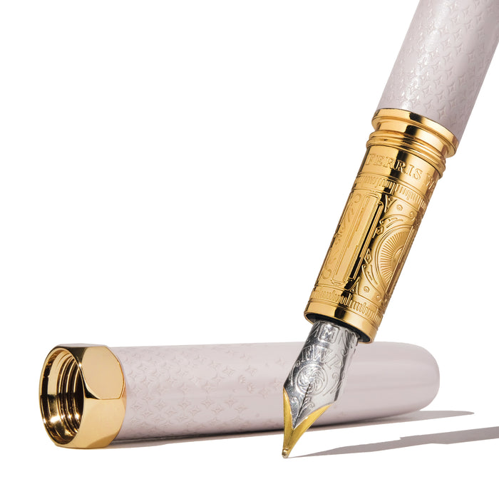 The Bijou Fountain Pen Sandcastle Clay