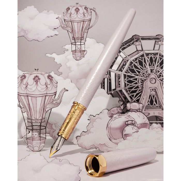 The Bijou Fountain Pen Sandcastle Clay