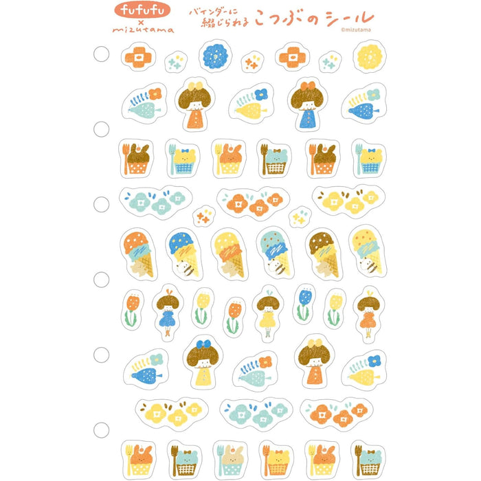 mizutama様 ご購入予定品 mizutama fufufu手帳 こつぶシール おはないっぱい | 八文字屋