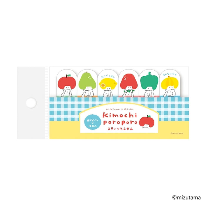mizutama kimochi poroporo スティック付箋 - 八文字屋OnlineStore