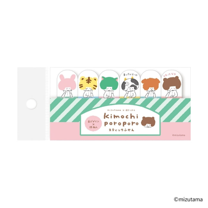 mizutama kimochi poroporo スティック付箋 - 八文字屋OnlineStore