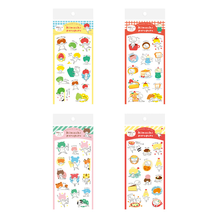 mizutama kimochi poroporo 透明シールシート 大 - 八文字屋OnlineStore