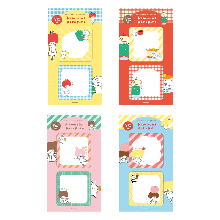mizutama kimochi poroporo 付箋（2PK） - 八文字屋OnlineStore