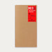 TRAVELER’S notebook Refill Blank Notebook - 八文字屋OnlineStore