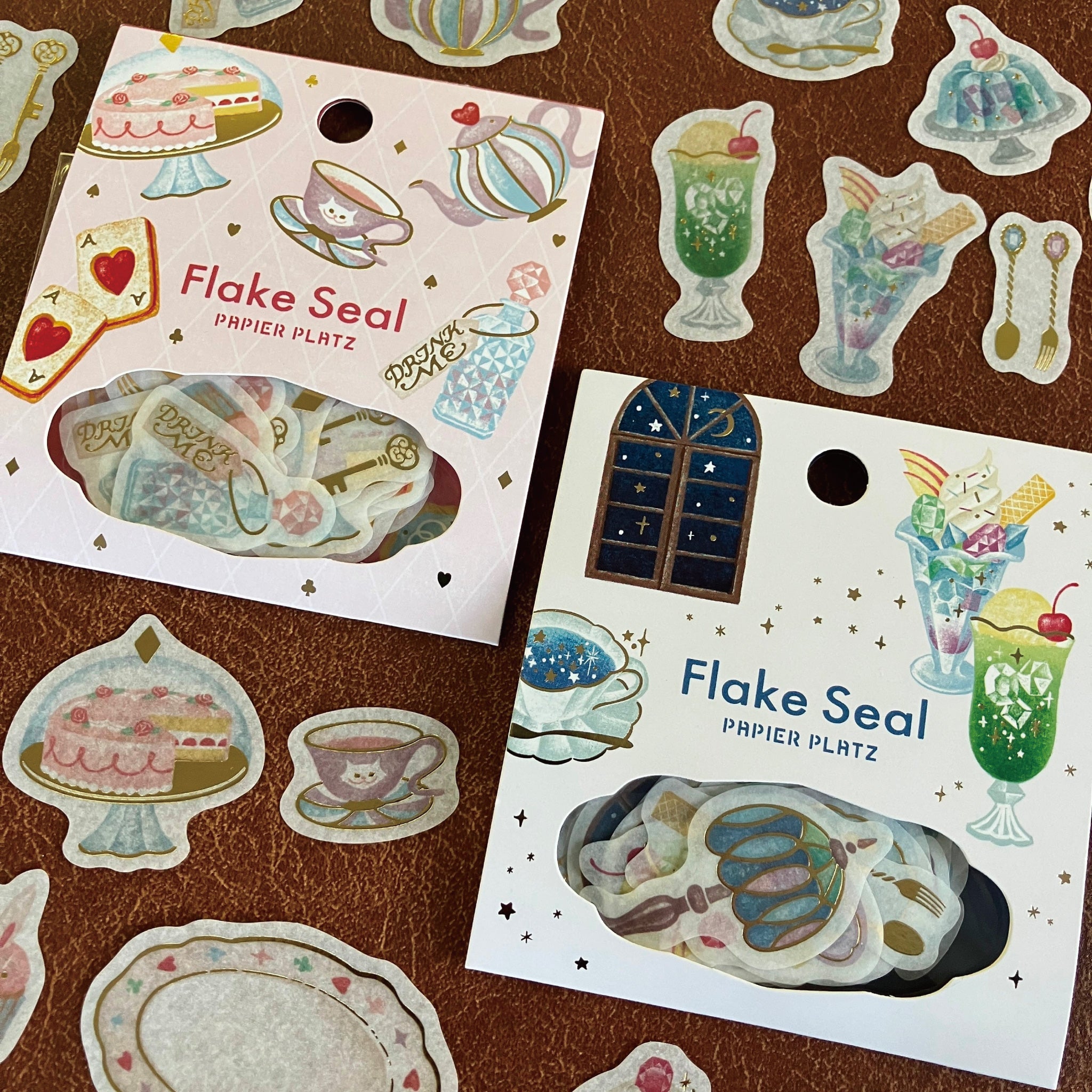 ア・ラ・カル堂 金箔入りフレークシール | 八文字屋OnlineStore