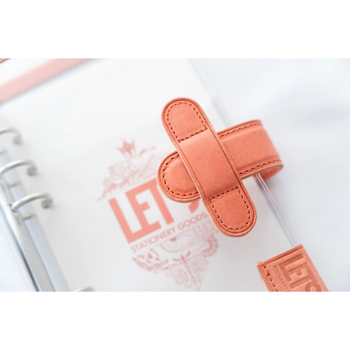 クリアシステム手帳 バイブル mostro アプリコットピンク - 八文字屋OnlineStore