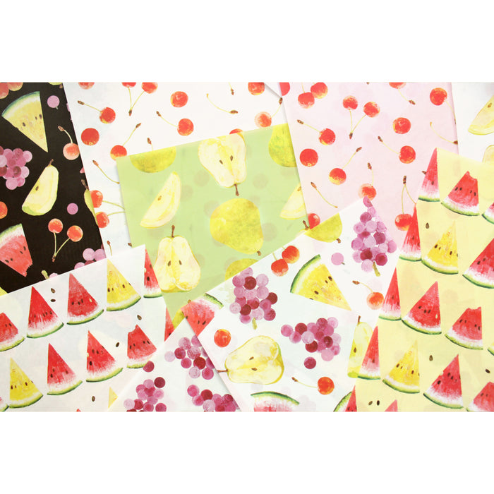 砂糖ゆき デザインペーパー 山形フルーツ - 八文字屋OnlineStore