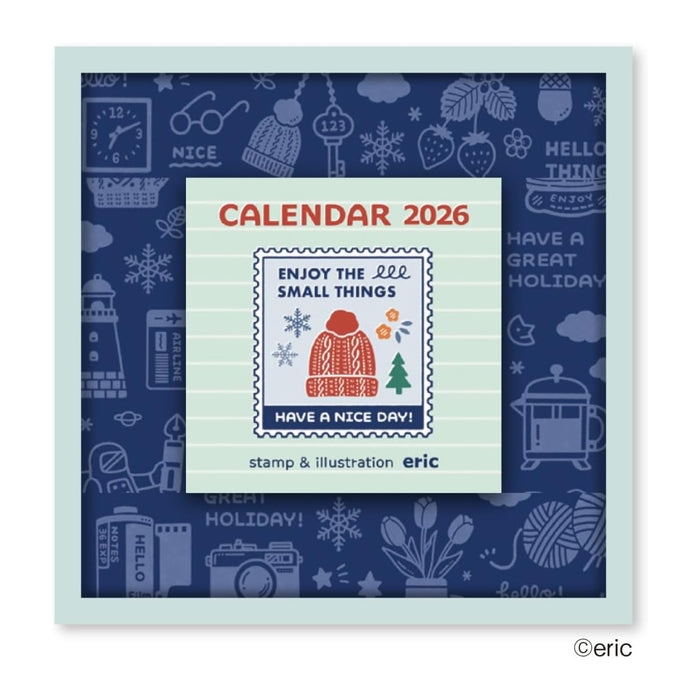 2026 カレンダー eric color 日めくり - 八文字屋OnlineStore