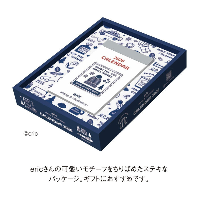 2026 カレンダー eric 日めくり - 八文字屋OnlineStore