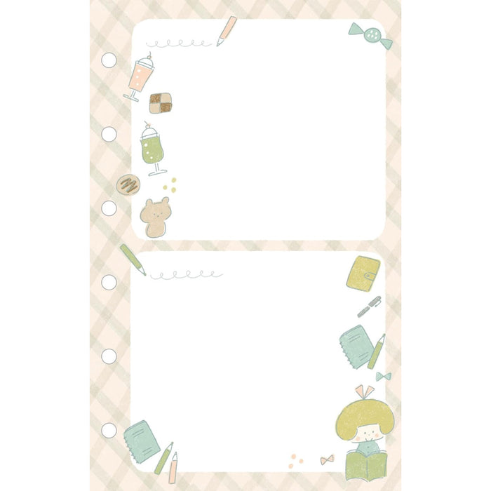 mizutama fufufu手帳 ニコイチリフィル ミニ6 わたしのすきなもの - 八文字屋OnlineStore