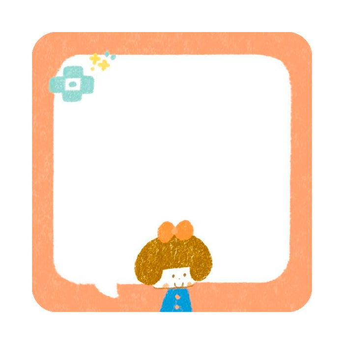 mizutama fufufu手帳 2連付箋 おはないっぱい - 八文字屋OnlineStore