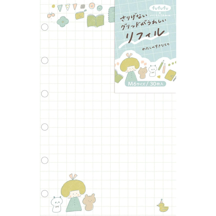 mizutama fufufu手帳 リフィル ミニ6 わたしのすきなもの - 八文字屋OnlineStore