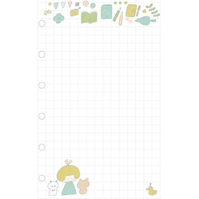 mizutama fufufu手帳 リフィル ミニ6 わたしのすきなもの - 八文字屋OnlineStore