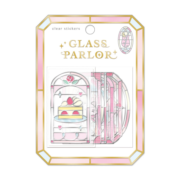 グラスパーラーステッカー ピンクレモネード