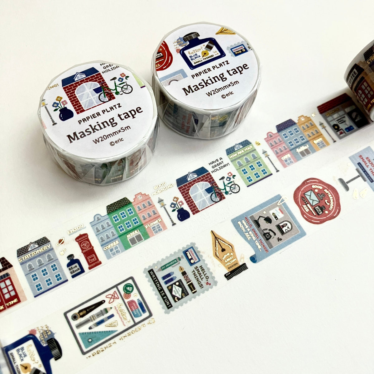 eric 金箔入りマスキングテープ | 八文字屋OnlineStore