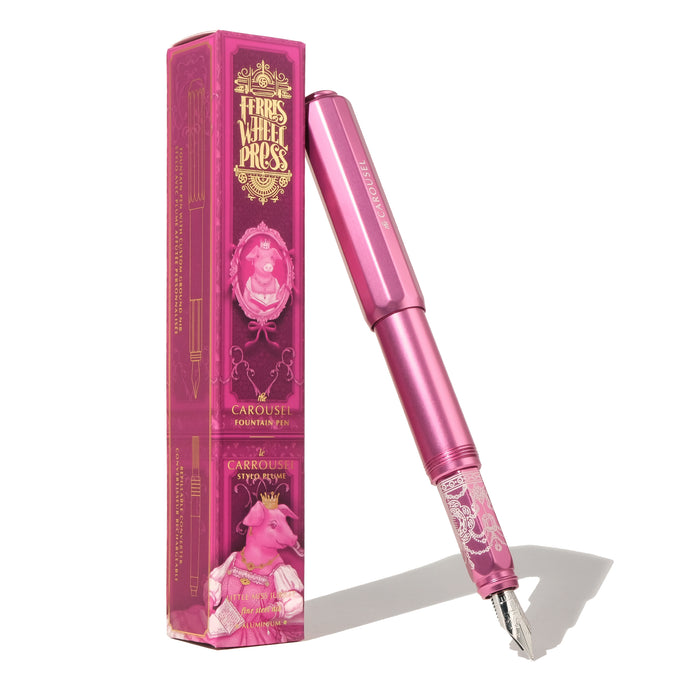 2024 Honorary Edition Aluminum Carousel Fountain Pen Little Miss Jubilee