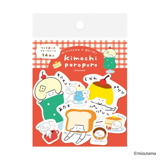 mizutama kimochi poroporo サイズ違いのフレークシール - 八文字屋OnlineStore