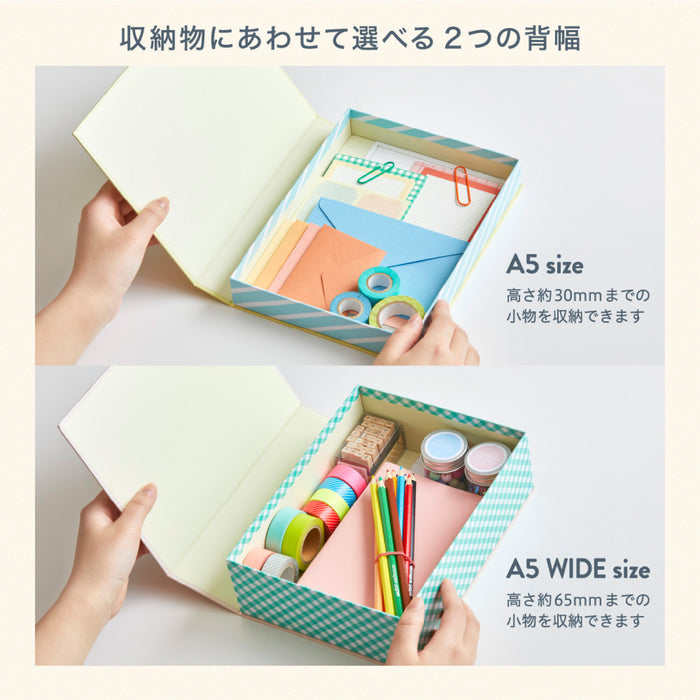mizutama スタンドボックス A5 WIDE フラワー