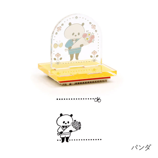 +lab×mizutama おめかしの時間 アクリルスタンドはんこ - 八文字屋OnlineStore