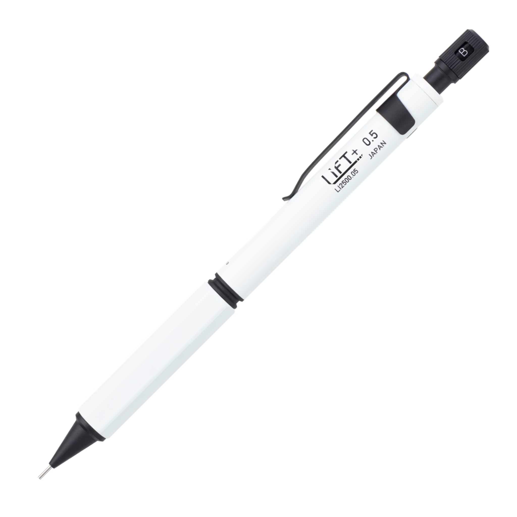 LIFT+ シャープペンシル 0.5mm ホワイト | 八文字屋OnlineStore