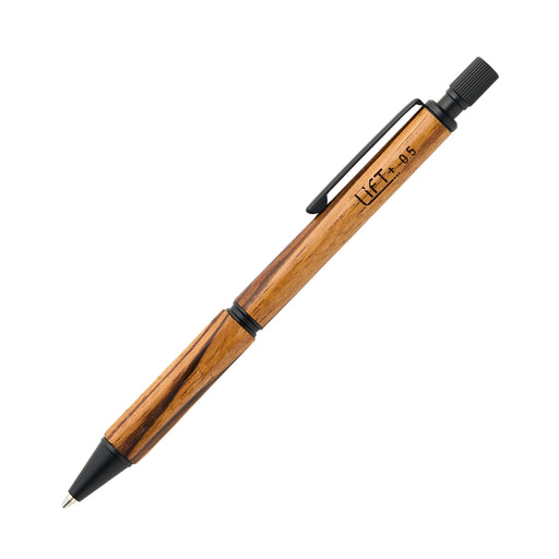 LIFT+ Wood シャープペンシル 0.5 ゼブラウッド - 八文字屋OnlineStore