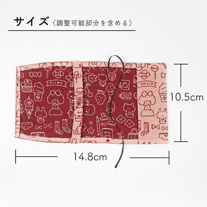 mizutama × 米織小紋 ブックカバー - 八文字屋OnlineStore