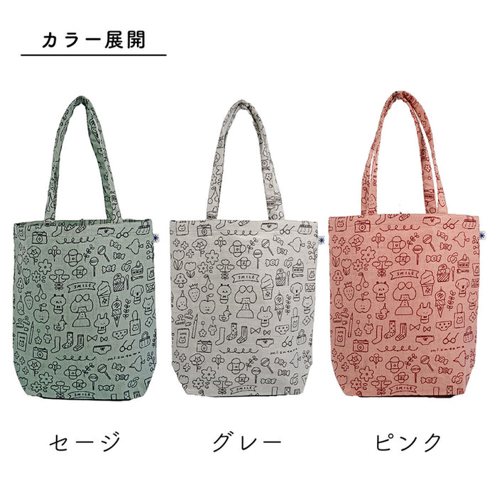 mizutama × 米織小紋 春柄 Mトート - 八文字屋OnlineStore