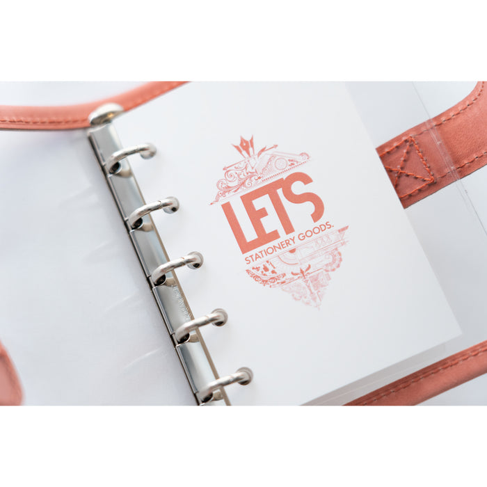 クリアシステム手帳 M5 mostro アプリコットピンク - 八文字屋OnlineStore