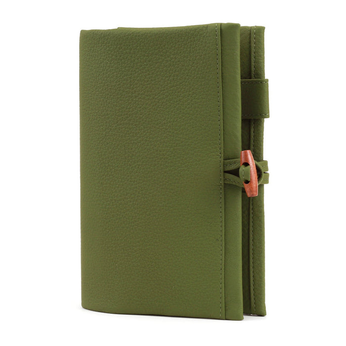 抹茶 バイブル-15mm トグル留め 深緑