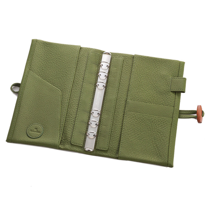 抹茶 バイブル-15mm トグル留め 深緑