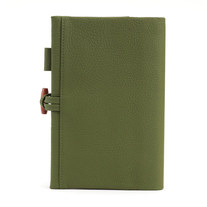 抹茶 バイブル-15mm トグル留め 深緑